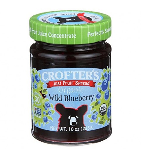 Crofters Wild Blueberry Fruit Spread (6x10 Oz)