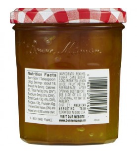 Bonne Maman Peach Preserves (6x13Oz)