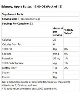 Eden Foods Apple Butter (12x17 Oz)