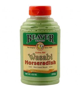 Beaver Extra Hot Wasabi Horseradish (6x12.5Oz)