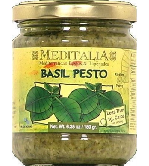 Meditalia Basil Pesto (6x6.35Oz)