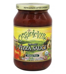 Organicville Organic Pizza Sauce (12x15.5Oz)