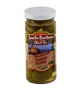 Santa Barbara Garlic Stuffed Olives (6x5Oz)