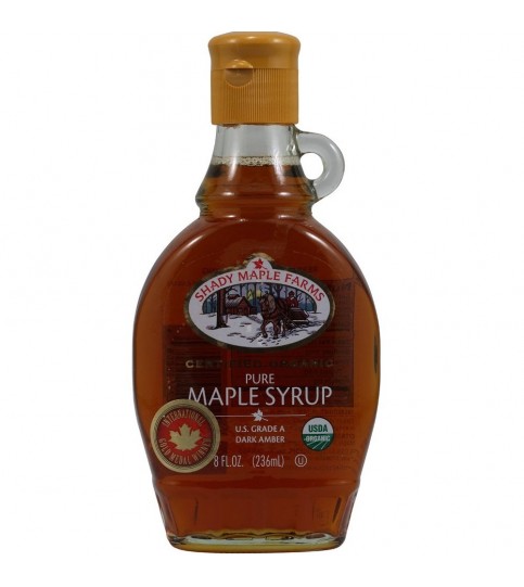 Shady Maple Farms Grade a Dark Maple Syrup Glass (12x8.0 Oz)