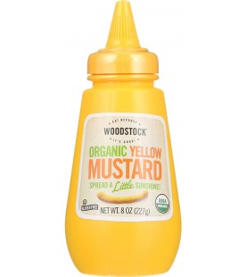 Woodstock Yellow Mustard (12x8 Oz)