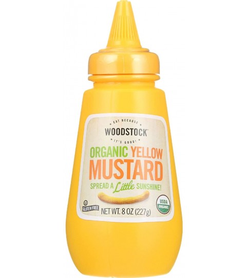 Woodstock Yellow Mustard (12x8 Oz)