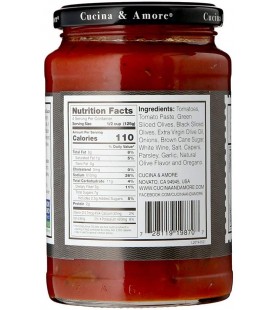 Cucina & Amore Puttanesca Sauce (6x16.8OZ )