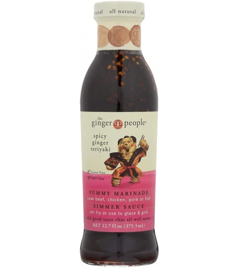 Ginger People Spicy Ginger Teri Sauce (12x12.7Oz)