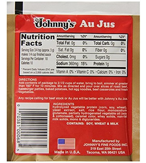 Johnny's French Dip Au Jus (24x1.1 OZ)