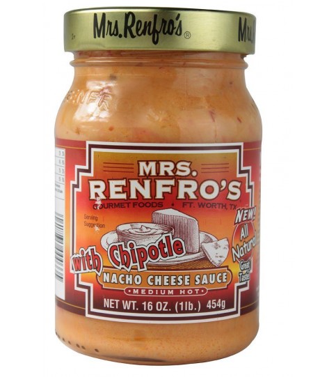 Mrs. Renfro's Nacho Cheese Sauce with Chipotle (6x16 OZ)