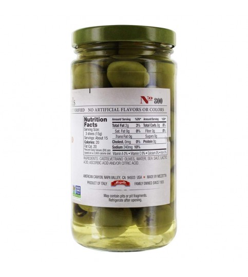 Jeff's Naturals Castelvetrano Olives (6x5.5 OZ)