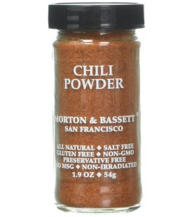 Morton & Bassett All Natural Chili Powder (3x1.9Oz)