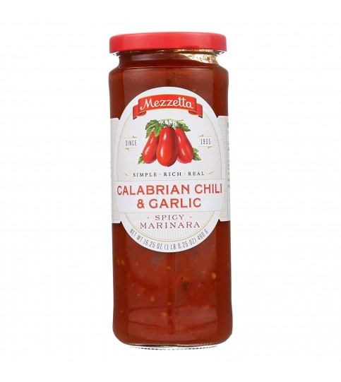 Mezzetta Marinara Calabrian Chili & Garlic Sauce (6x16.25 OZ)