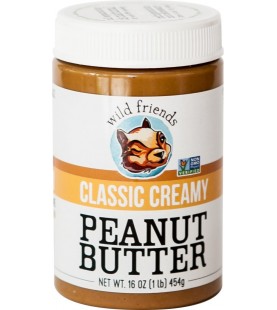 Wild Friends Foods Peanut Butter Classic Creamy (6x16 OZ)