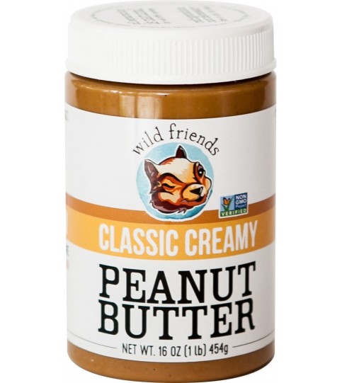 Wild Friends Foods Peanut Butter Classic Creamy (6x16 OZ)