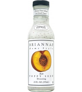 Brianna's Home Style Salad DressingRich Poppy Seed (6x12Oz)