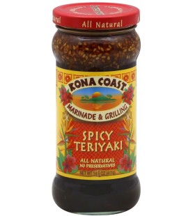 Kona Coast Spicy Teriyaki Marinade (6x14.5Oz)