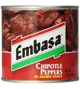 Embasa Chipotle Peppers In Adobo Sauce (12x12Oz)