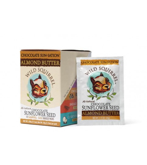 Wild Friends Almond Butter Squeeze Pack Chocolate Sunflower Seed (10x1.15 OZ)