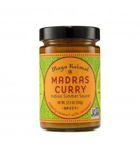 Maya Kaimal Madras Curry Indian Simmer Sauce (6x12.5Oz)