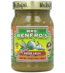 Mrs. Renfro's Green Hot Jalape??o Salsa (6x16Oz)