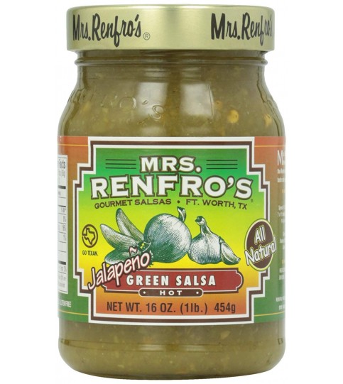 Mrs. Renfro's Green Hot Jalape??o Salsa (6x16Oz)