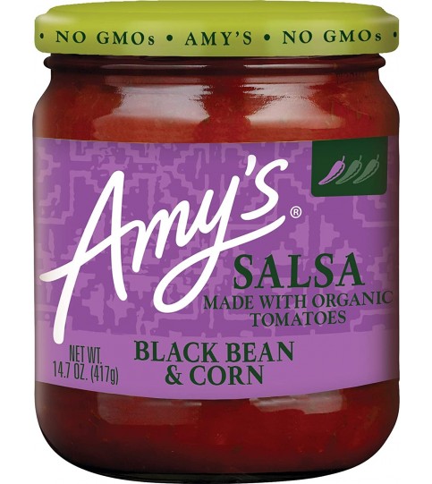 Amy's Kitchen Black Bean & Corn Salsa (6x14.7 Oz)