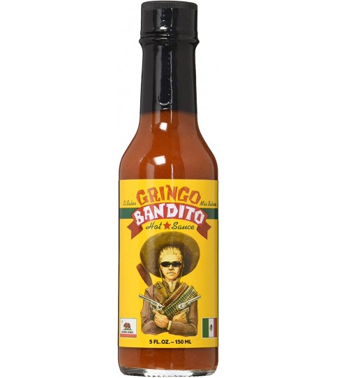 Gringo Bandito Hot Sauce Small Bottle (12x5Oz)