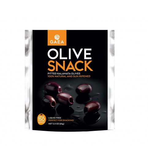 Gaea Cat Cora's Kitchen Snack Pack Pitted Kalamata Olives (8x2.3 OZ)