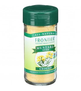 Frontier Herb Ground Yellow Mustard Seed (1x1.76 Oz)