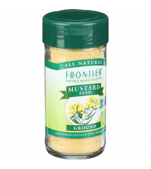 Frontier Herb Ground Yellow Mustard Seed (1x1.76 Oz)