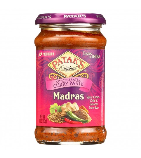 Pataks Madras Curry Paste (6x10Oz)