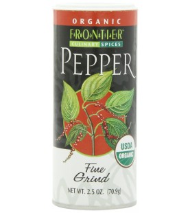 Frontier Herb Fine Grind Pepper (1x2.5 Oz)