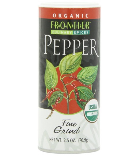 Frontier Herb Fine Grind Pepper (1x2.5 Oz)