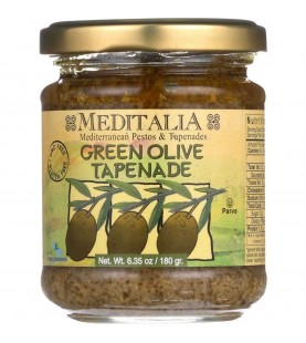 Meditalia Green Olive Tapenade (6x6.35Oz)