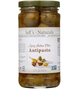 Jeff'S Naturals Spicy Italian Olive Antipasto (6x12 OZ)