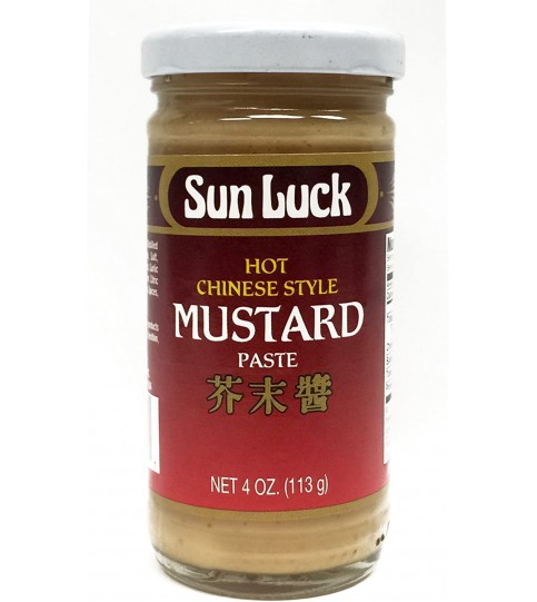 Sun Luck Mustard Paste Hot (6x4OZ )