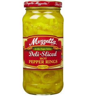 Mezzetta Hot Pepper RingSliced (6x16OZ )