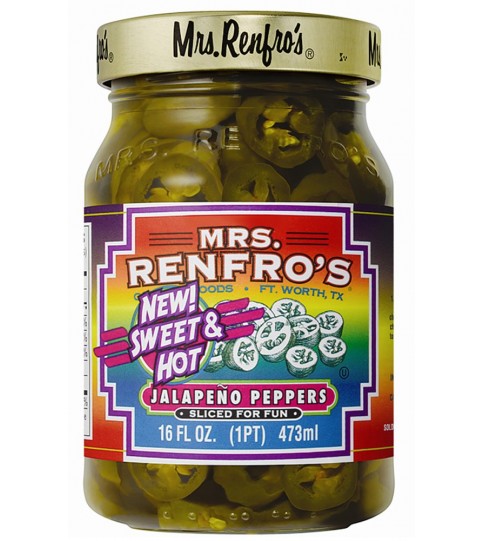 Mrs Renfro's Sweet HotSliced Pepper (6x16OZ )