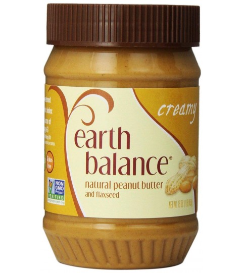 Earth Balance Creamy Peanut Butter (12x16 Oz)