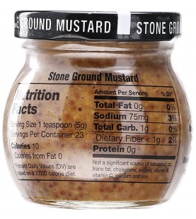 Inglehoffer Stone Ground Mustard (12x4OZ )