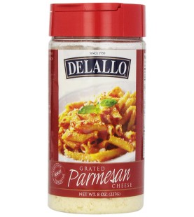 De Lallo Parmesan Cheese (12x8Oz)