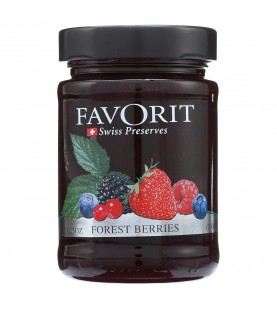 Favorit Swiss Forest Berries Preserves (6x12.3Oz)