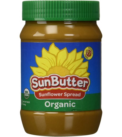 Sunbutter Sunflower Seed Spread Organic Jar (6x16Oz)