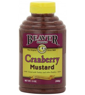 Beaver Cranberry Mustard (6x13Oz)