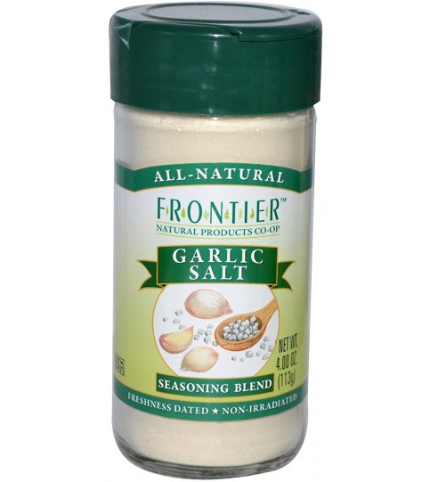 Frontier Herb Garlic Salt (1x4.16 Oz)