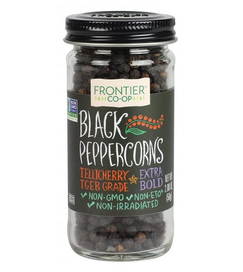 Frontier Herb Whole Black Peppercorns (1x2.08 Oz)