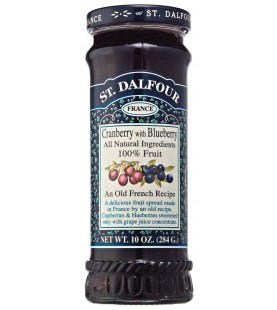 St. Dalfour Cranberry Bluberry Conserves (6x10Oz)