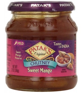 Patak's Sweet Mango Chutney (6x12Oz)