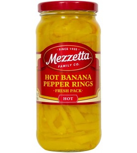 Mezzetta Hot Banana Wxd Pprs (6x16OZ )